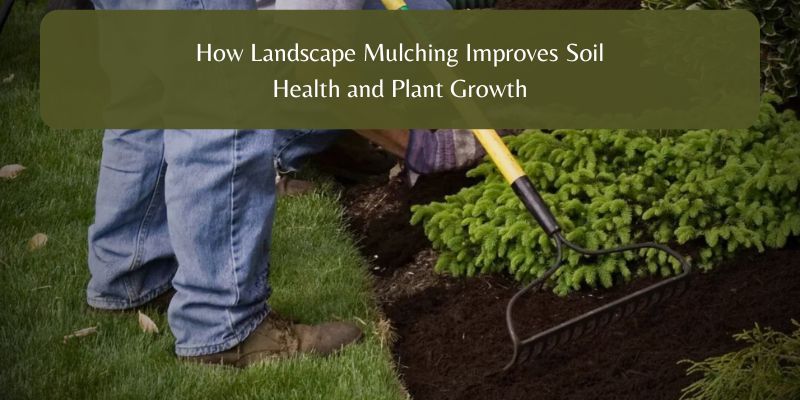 Landscape mulching services