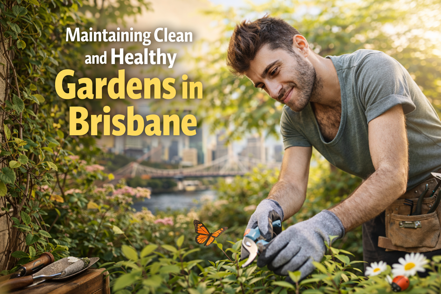 Garden maintenance services Brisbane